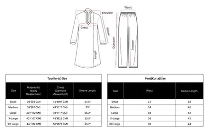 Black Coach Silk Sequence & Zari Embroidered Men's Kurta Set