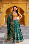 Vaishali Silk Lehenga Choli Set: Printed Designer Ethnic Wear For Weddings