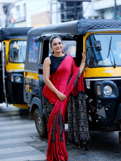 Yellow Organza Silk Saree with Gold Sequin Border