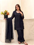 Presenting  New Designer Party Wear Look Top-Plazzo and Dupatta With Heavy Embroidery Beads Work